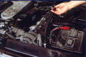 How to change your oil with a Pela Oil Extractor step 1