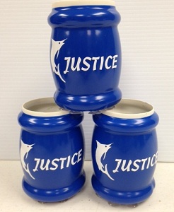 Sucrion Koozie JUSTICE