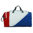 Personalized sail cloth duffel bag