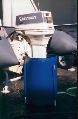 Outboard Flushing Bag BB2 for large outboard motors