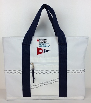 Personalized tote bag made of sail cloth