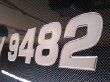 Boat decals- raised chrome boat registration numbers