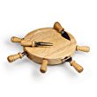 Ships wheel cheese board for your boat parties - popular boater gift