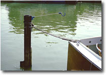 Line Caddy Post Mount